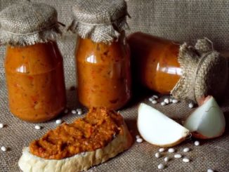 Икра из фасоли на зиму