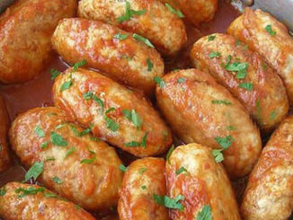 Котлеты из фарша и кабачков