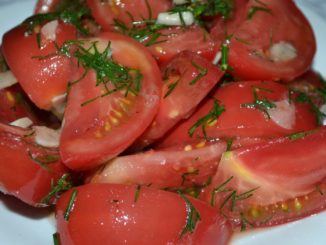 Маринованные помидоры на скорую руку