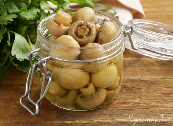 Маринованные шампиньоны