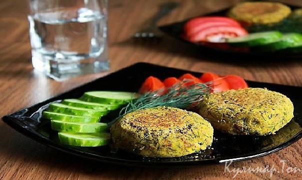 Нутовые котлеты Нутовые котлеты