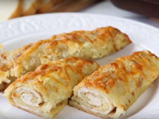 Рулеты «Курочка в драниках»