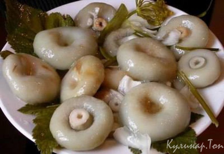 Соленые грузди- холодный способ