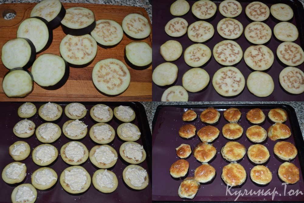 Запеченные баклажаны с сыром