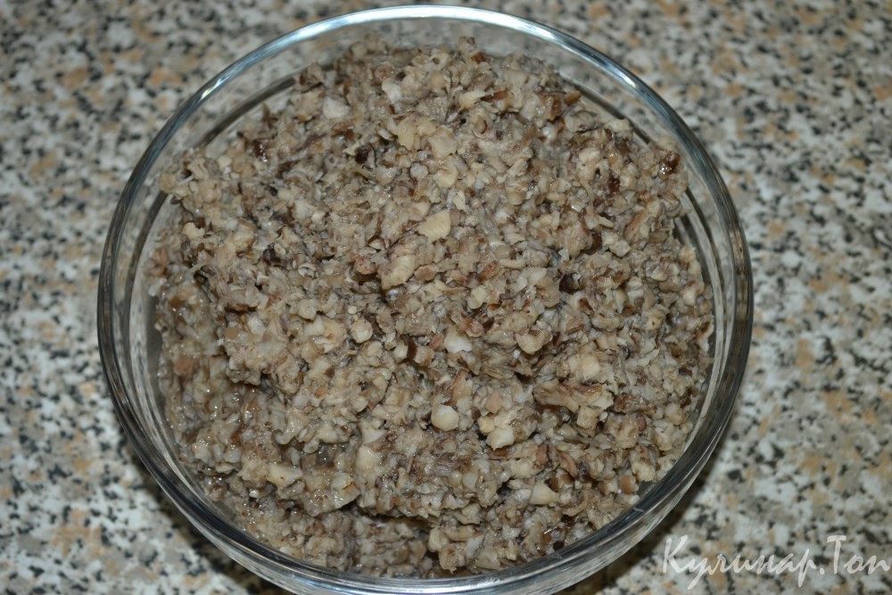 Грибная икра из опят