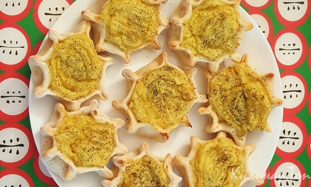 Карельские пирожки с картошкой «Калитки»