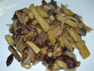 Жаренная картошка с грибами