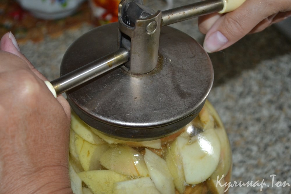 Компот из яблок и груш