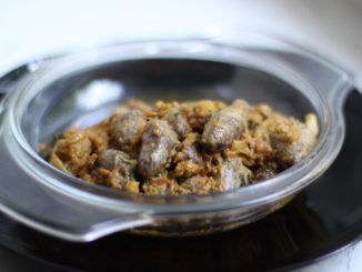 Куриные сердца со сливками