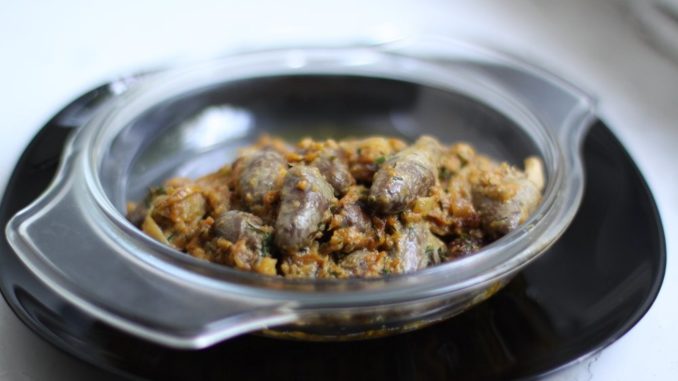 Куриные сердца со сливками Куриные сердца со сливками