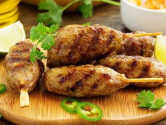 Кюфта из баранины с овощами