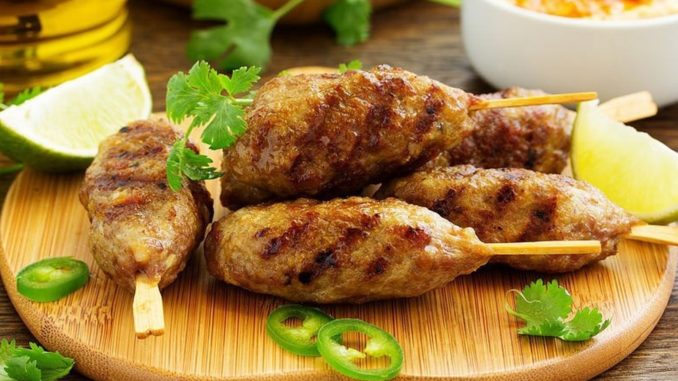 Кюфта из баранины с овощами Кюфта из баранины с овощами