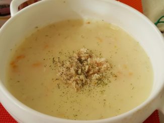 Легкий куриный суп с зеленью