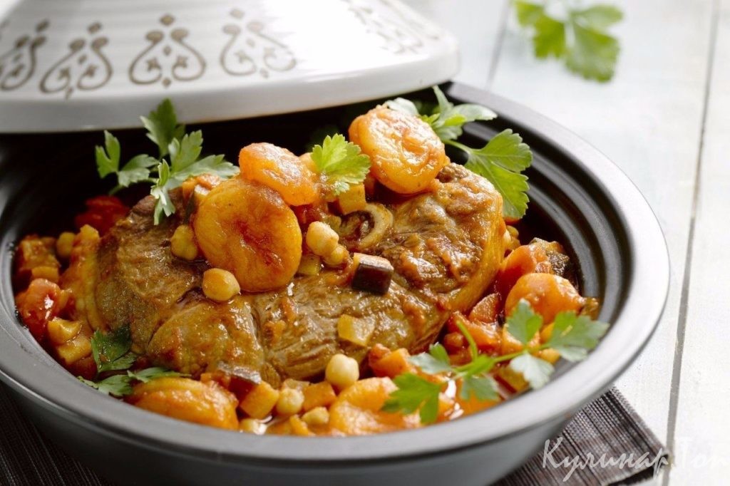 Ножка барашка с курагой