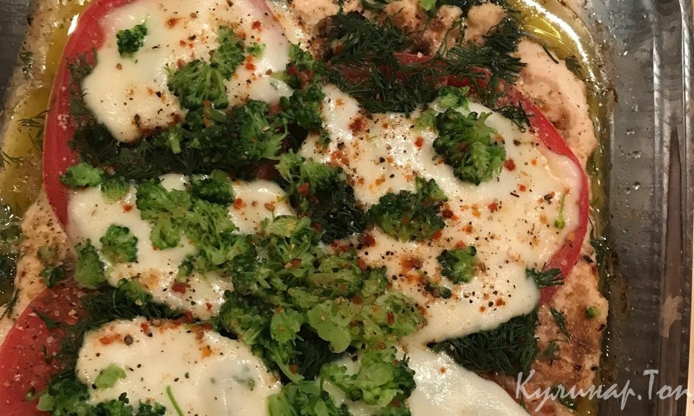 Пицца на мясном корже