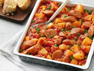 Рагу с картофелем и сосисками