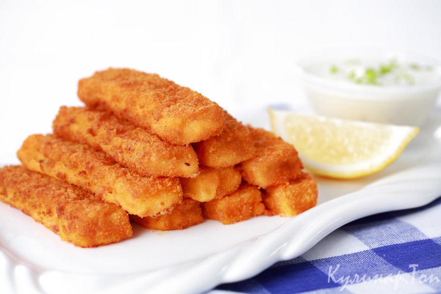Рыбные палочки в кляре