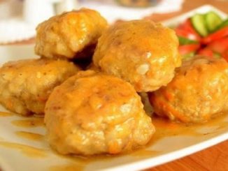 Рыбные шарики в соусе