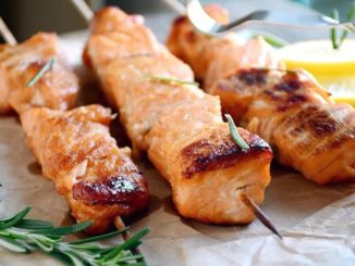 Рыбные шашлычки