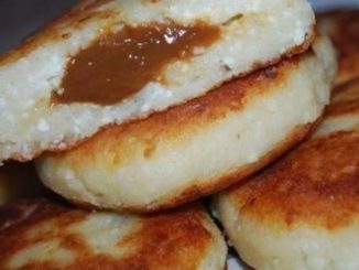 Сырники с вареной сгущенкой