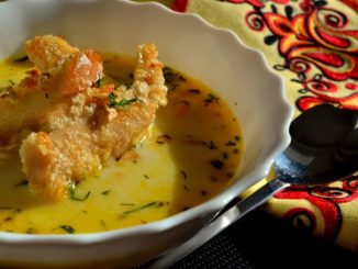 Сырный суп по-французски с курицей