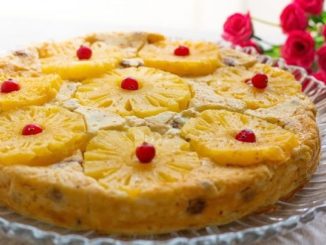 Творожная запеканка с ананасом