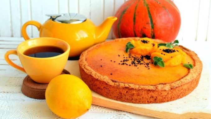 Тыквенно-лимонный пирог Тыквенно-лимонный пирог