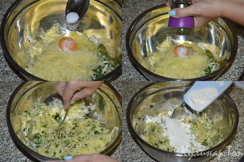Картофельные оладьи