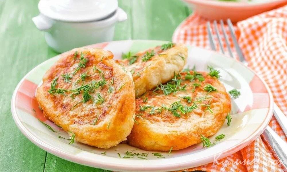 Картофельные зразы с печеночной начинкой