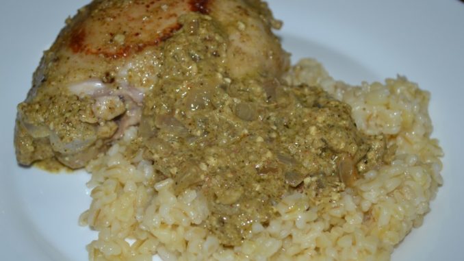 Курица с грецкими орехами-09 Курица с грецкими орехами