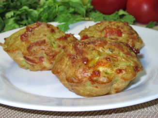 Маффины с баклажанами
