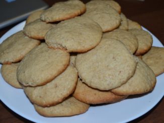 Печенье из овсяных хлопьев с медом