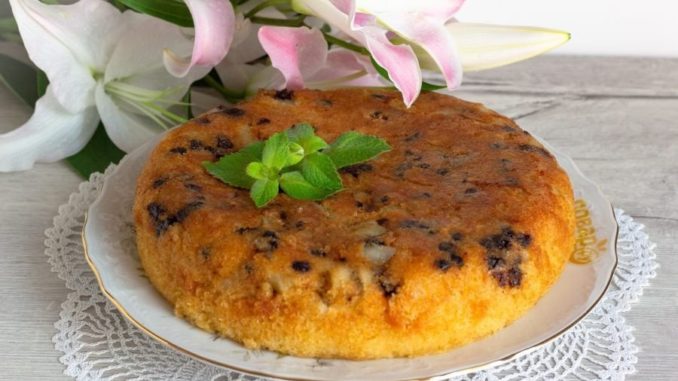 Пирог с грушей и шоколадом Пирог с грушей и шоколадом