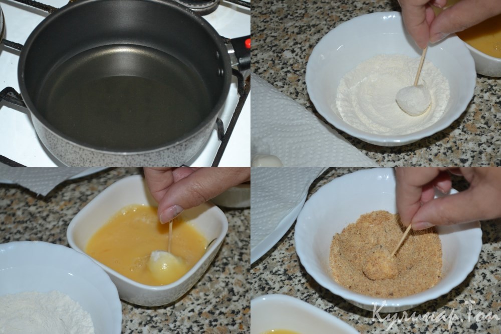 Сыр Моцарелла в панировке
