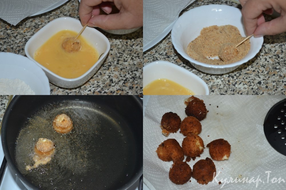 Сыр Моцарелла в панировке