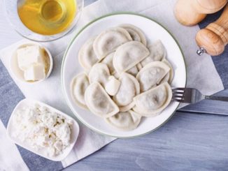 Вареники с творогом и медом