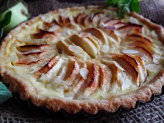 Бретонский тарт с яблоками