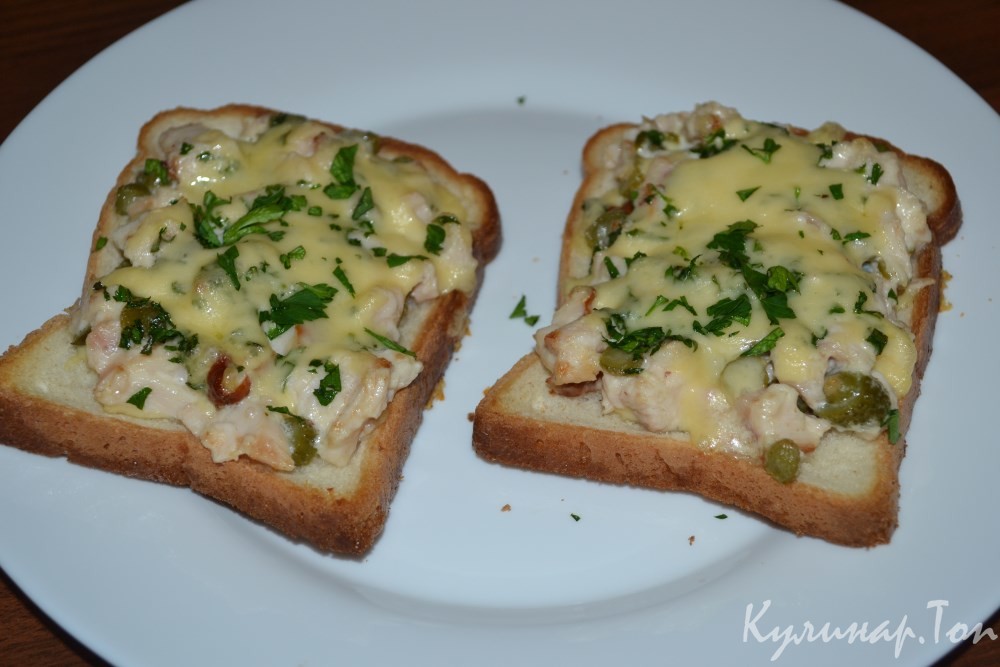 Бутерброды "Мужской каприз"