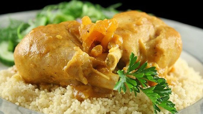 Курица с абрикосами и имбирем Курица с абрикосами и имбирем