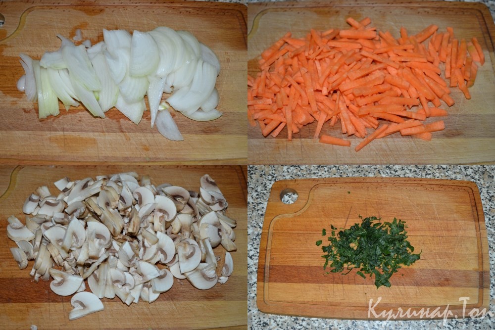 Перловка с курицей в горшочке