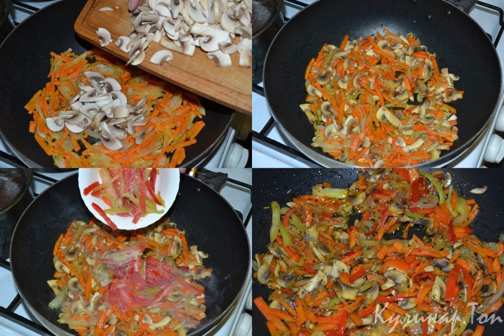 Перловка с курицей в горшочке