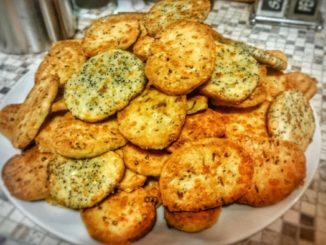Пряное сырное печенье