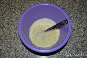 Гречневые оладьи с сыром
