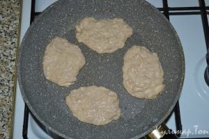 Гречневые оладьи с сыром