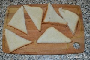 Гренки с сыром