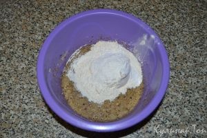 Имбирное печенье с грецкими орехами