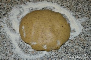 Имбирное печенье с грецкими орехами