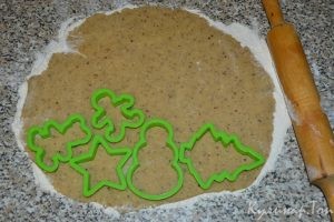 Имбирное печенье с грецкими орехами