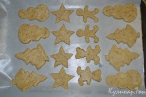 Имбирное печенье с грецкими орехами