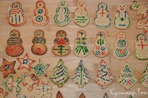 Имбирное печенье с грецкими орехами